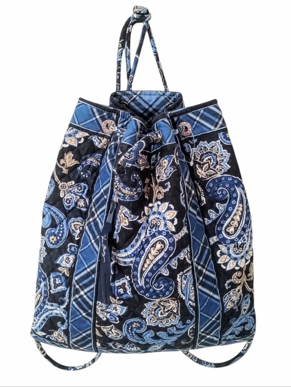 Vera Bradley Windsor Drawstring Shoulder Sling Backpack ( Retired)
